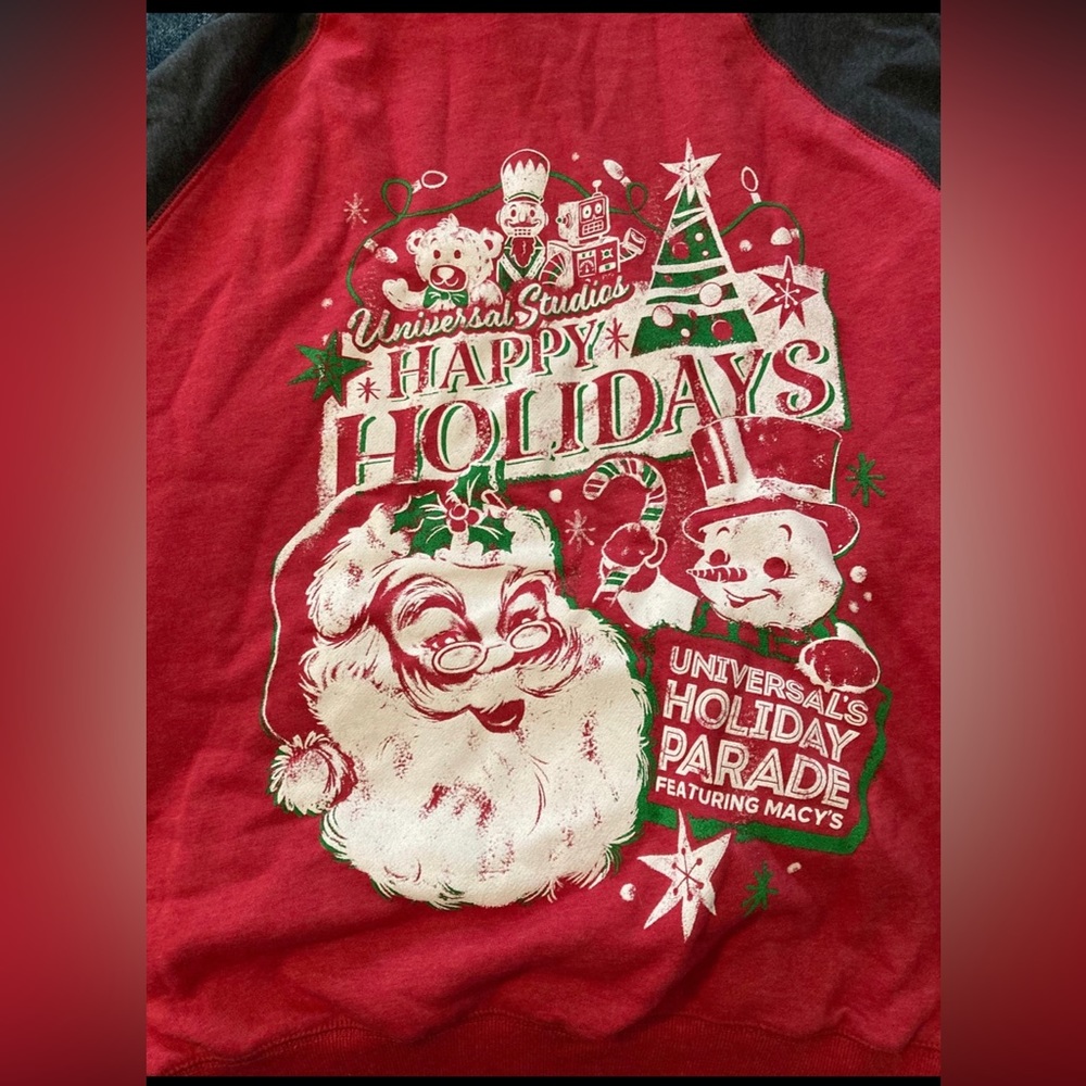 Universal Studios Holiday Parade Macys 2022 hoodie M